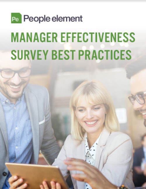 manager effectiveness survey best practices