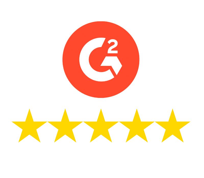 G2 five stars rating